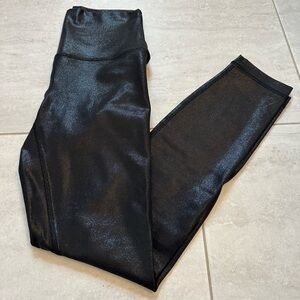 Lululemon Shine Black Women's High-Waisted Leggings